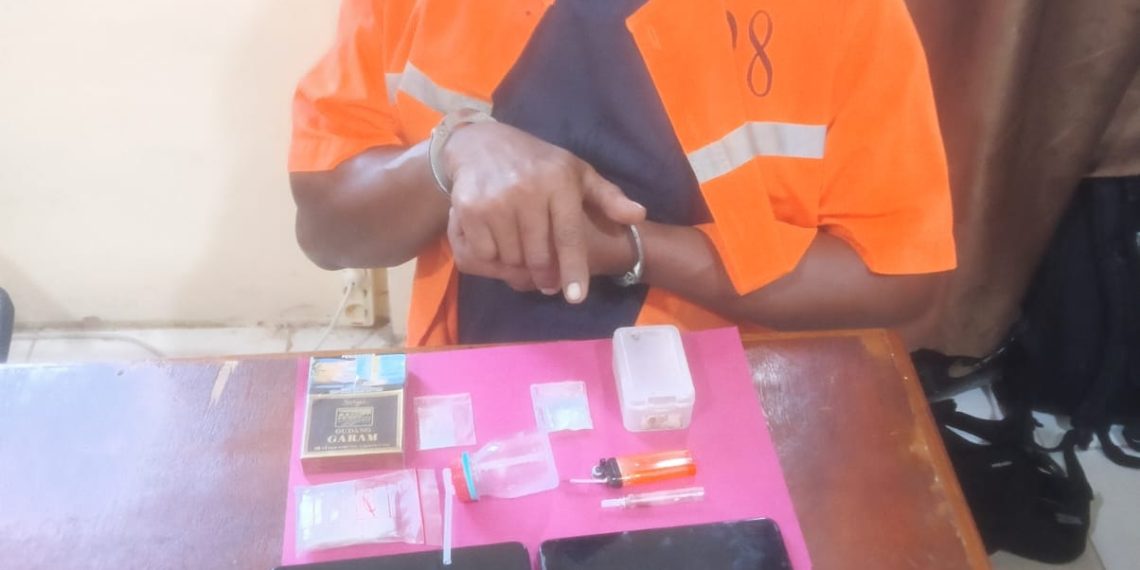 Berkat Laporan Warga, Polisi Ringkus Pengedar Sabu di Bengkalis