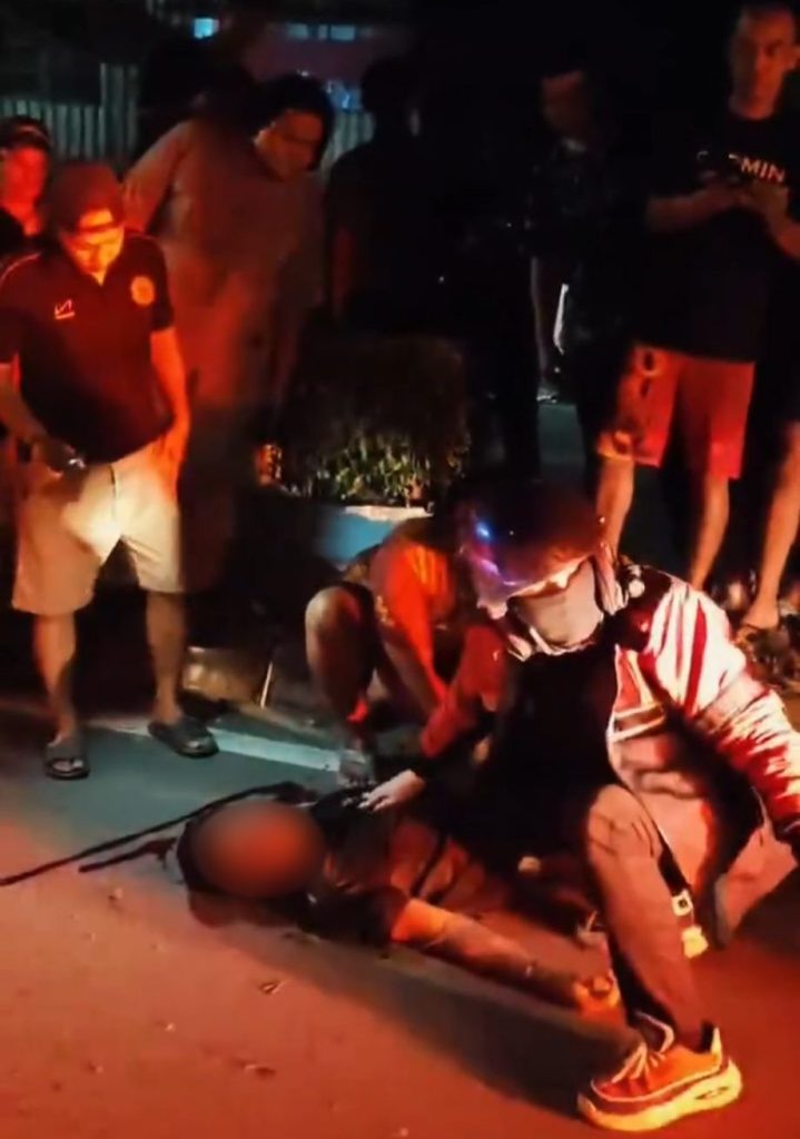 Pengendara Motor Tewas Usai Hantam Median Jalan di Tanjung Laut Bontang