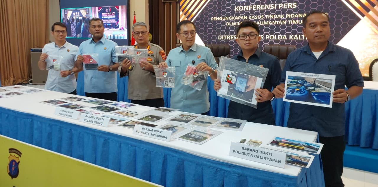 Polda Kaltim Bongkar 11 Kasus BBM Subsidi Ilegal, 12 Tersangka Diamankan