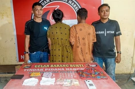 Pasutri di Bima Ditangkap, 18 Paket Sabu Disita Polisi