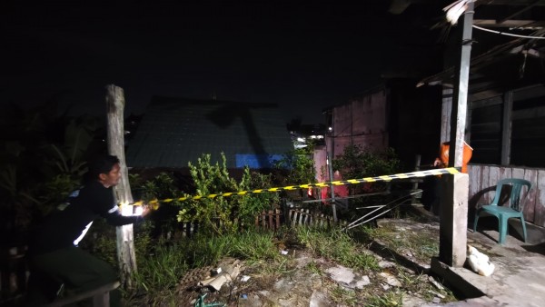 Longsor Terjang Rumah Warga di Samarinda Ulu, Dapur Jebol