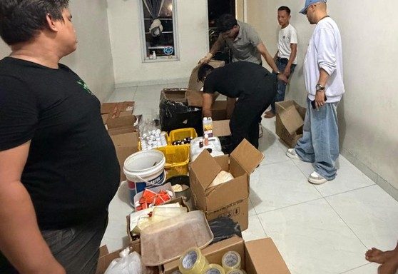 Bareskrim Bongkar Pabrik Kosmetik Ilegal di Bogor, Tiga Tersangka Ditangkap