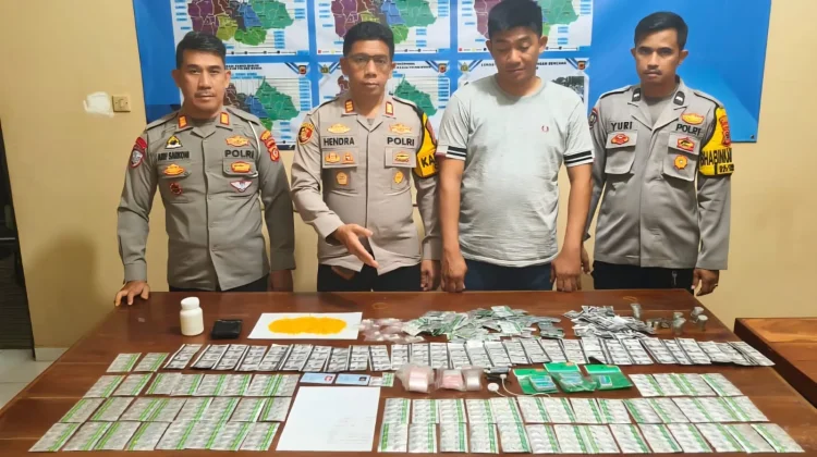 Polisi Sita 2.311 Butir Obat Keras Ilegal di Pasar Laladon, Pengedar Kabur
