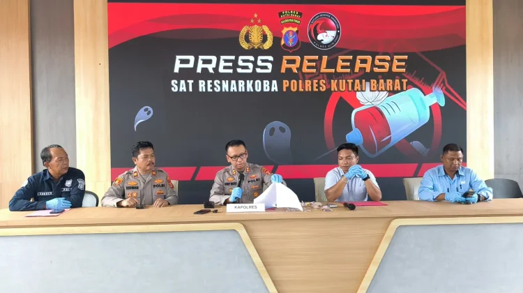 Polres Kubar Ungkap 14 Kasus Narkoba, 19 Tersangka Diamankan