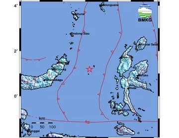 Gempa M 5,8 Kembali Guncang Bitung, Sulut Masih Waspada