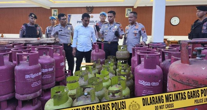 Gudang Oplosan LPG Subsidi di Karanganyar Digerebek, Untung Rp24 Juta per Hari