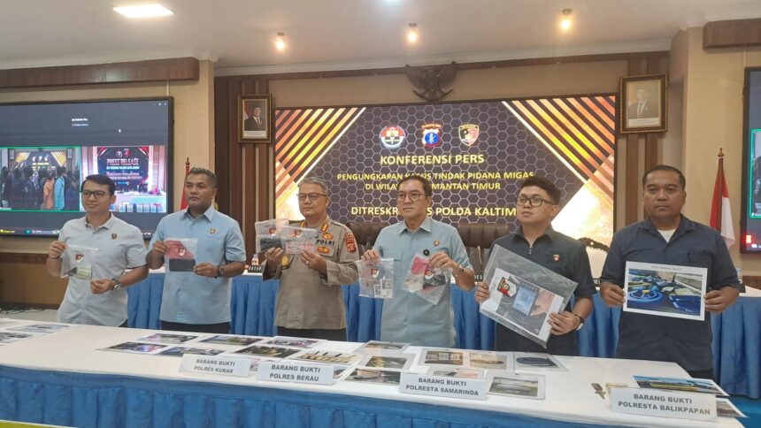 Polisi Bongkar Penimbunan 3.050 Liter Pertalite di Kukar, Satu Tersangka Diamankan