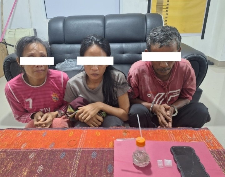 Laporan Warga Berujung Penangkapan Tiga Pelaku Sabu di Bengkalis