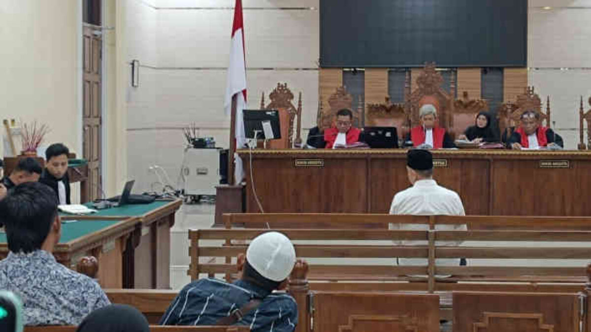 Dugaan TPPU Muncul di Sidang Korupsi Proyek Air Minum Rp8,2 Miliar