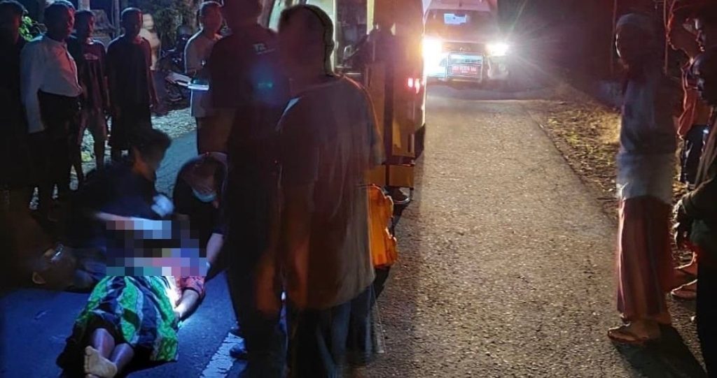 Pejalan Kaki Cedera Kepala Ditabrak Nmax di Gunungkidul