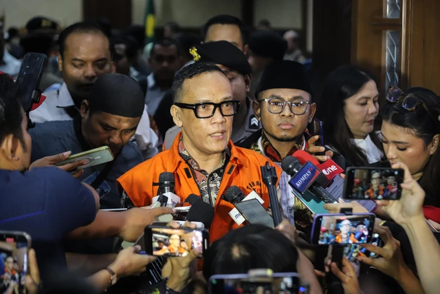 Eks Wamenaker Noel Bacakan Pleidoi atas Tuntutan 5 Tahun Penjara