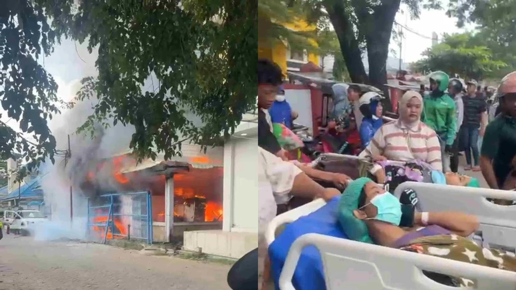 RSUD Syekh Yusuf Gowa Dilalap Api, Damkar Makassar Turun Tangan