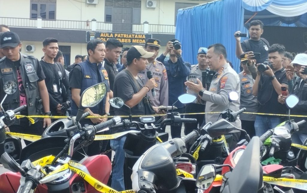 Polisi Bongkar 8 Gudang Kendaraan Diduga Hasil Curian, 136 Unit Disita