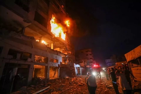 Serangan Israel di Gaza Tewaskan Warga Sipil, Puluhan Orang Terluka