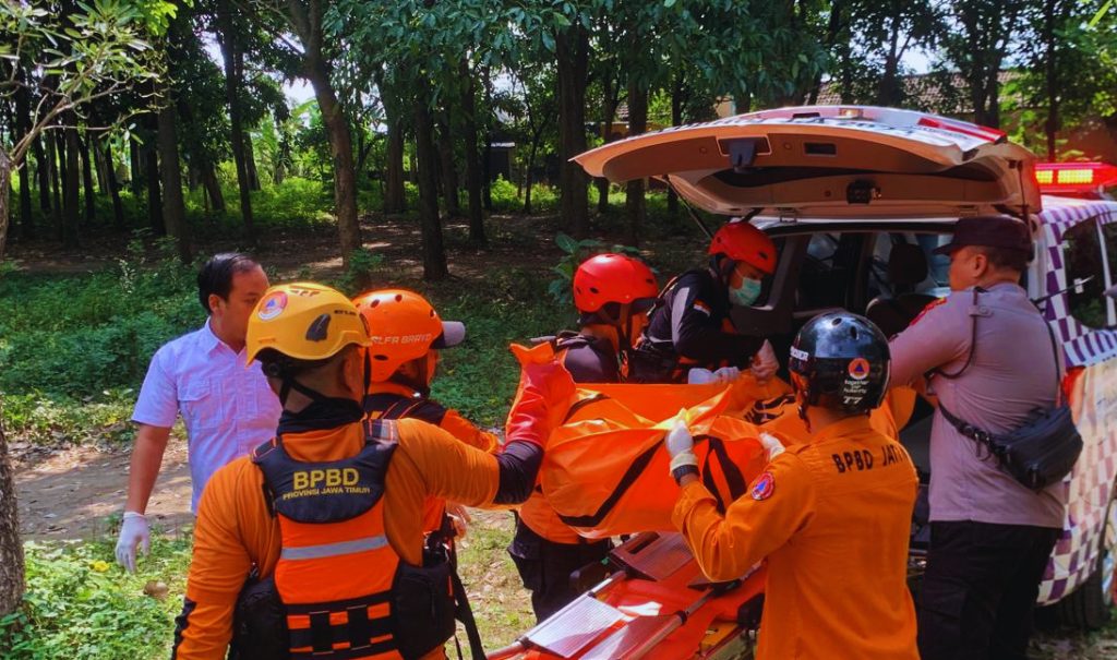 Warga Tulungagung yang Hanyut di Sungai Brantas Ditemukan Tewas di Kediri