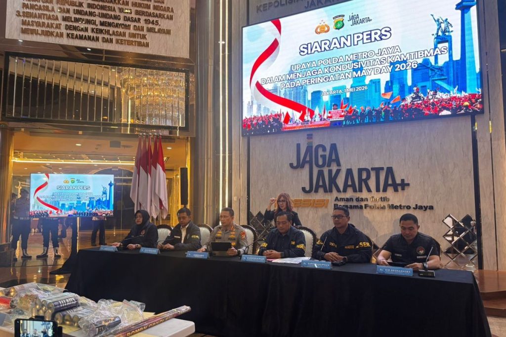 Polisi Bongkar Dugaan Skenario Rusuh saat May Day Jakarta, 101 Orang Diamankan