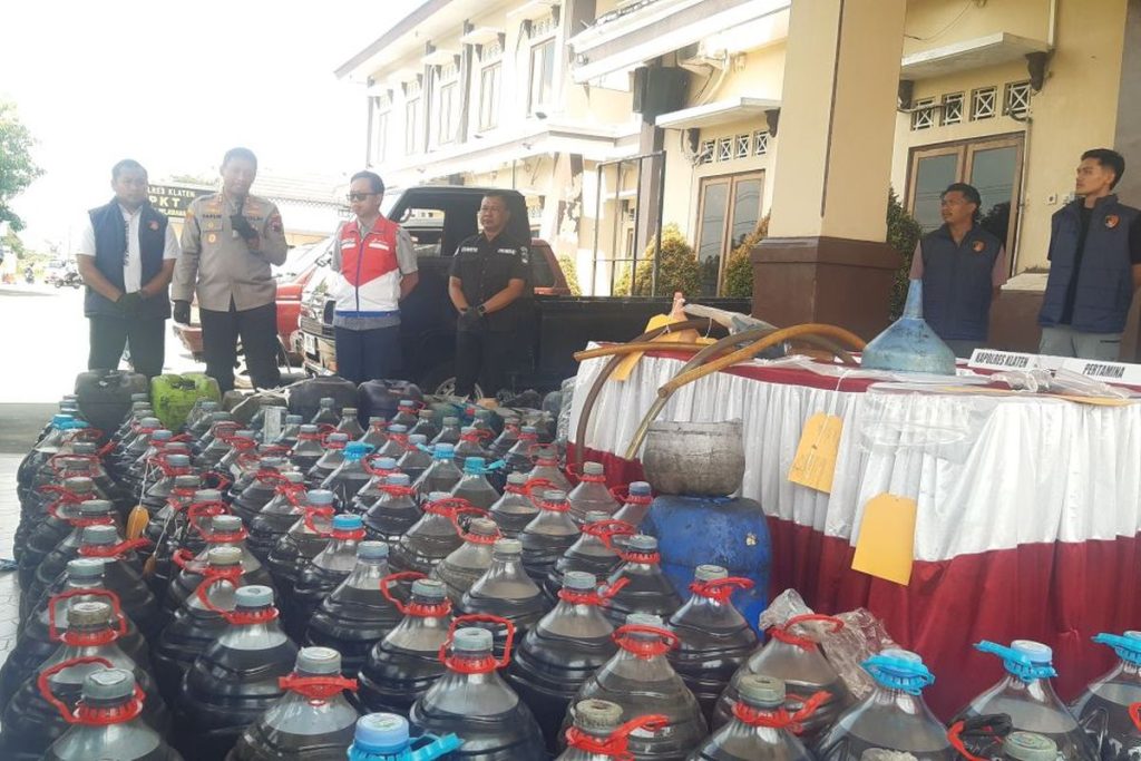 Polres Klaten Bongkar Penimbunan Solar Subsidi, Kerugian Negara Rp2,4 Miliar