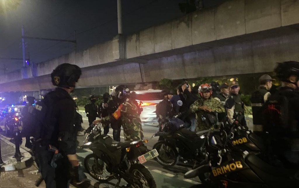 140 Personel Gabungan Sisir Titik Rawan Kejahatan di Jakarta