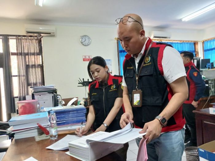 Kejari Nganjuk Sita 47 Dokumen Kasus Dugaan Korupsi FS Bendungan Margopatut
