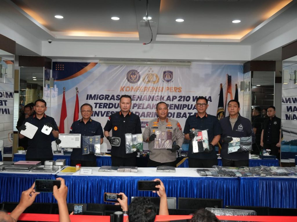 210 WNA di Batam Diduga Terlibat Sindikat Penipuan Internasional