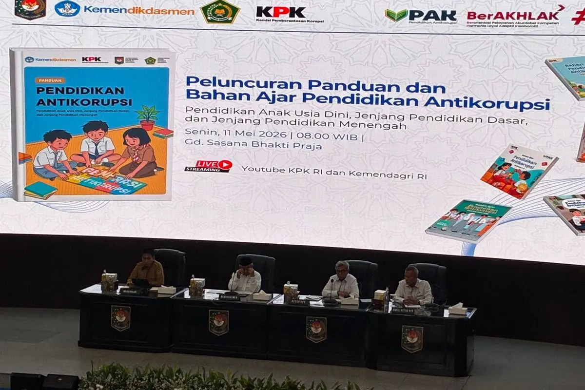 Mendagri Minta Kepala Daerah Wajibkan Pendidikan Antikorupsi di Sekolah