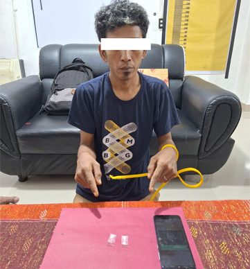 Polisi Bongkar Jaringan Sabu di Bengkalis, Dua Pria Diciduk