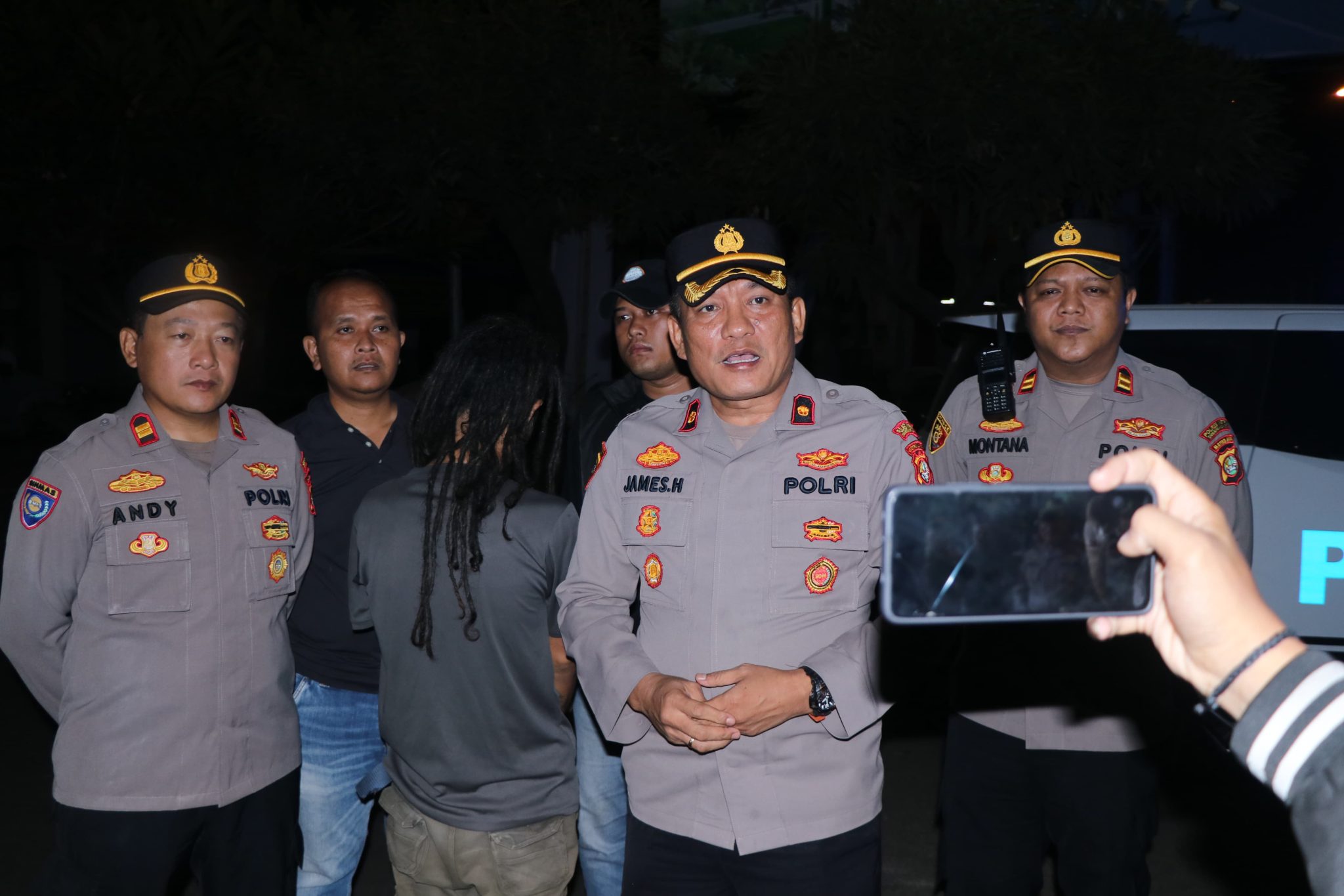 Polisi Gagalkan Dugaan Transaksi Ganja Rp100 Ribu di Tangerang