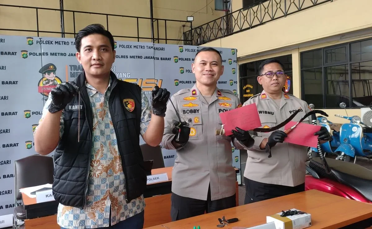 Karyawan Toko Perhiasan Jadi Penadah Emas Hasil Jambret di Tamansari