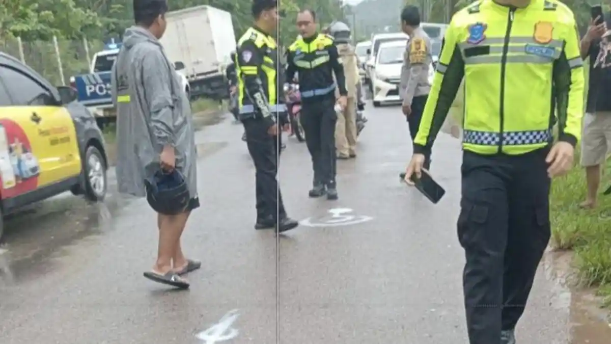 Driver Ojol dan Ibunya Tewas usai Motor Senggol Truk di Batam