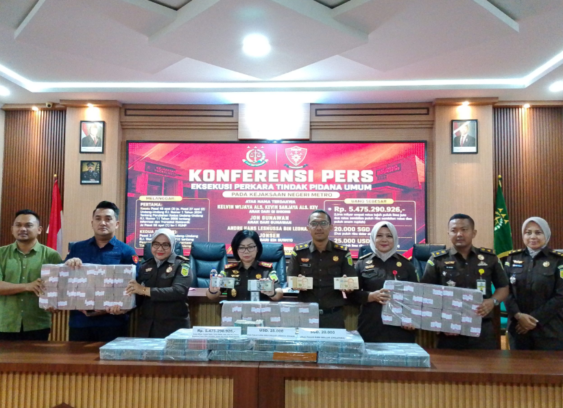 Pengungkapan Judi Online Terbesar di Metro, Aset Hampir Rp6 Miliar Disita
