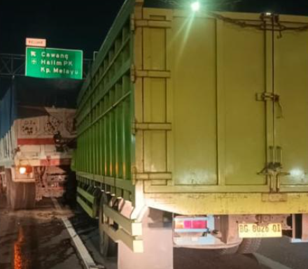Dua Truk Tabrakan di Tol Dalam Kota Jakarta, Arus Sempat Terganggu