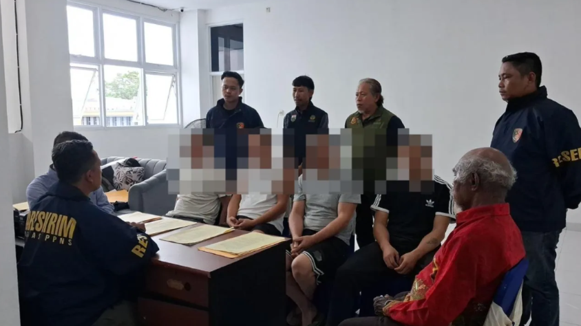 Empat WNA China Ditangkap dalam Kasus Tambang Ilegal di Hutan Papua