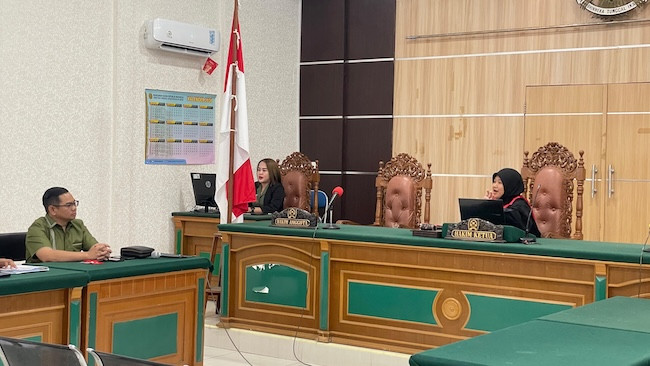 PN Bengkalis Tolak Praperadilan Tersangka Karhutla di Rupat Utara