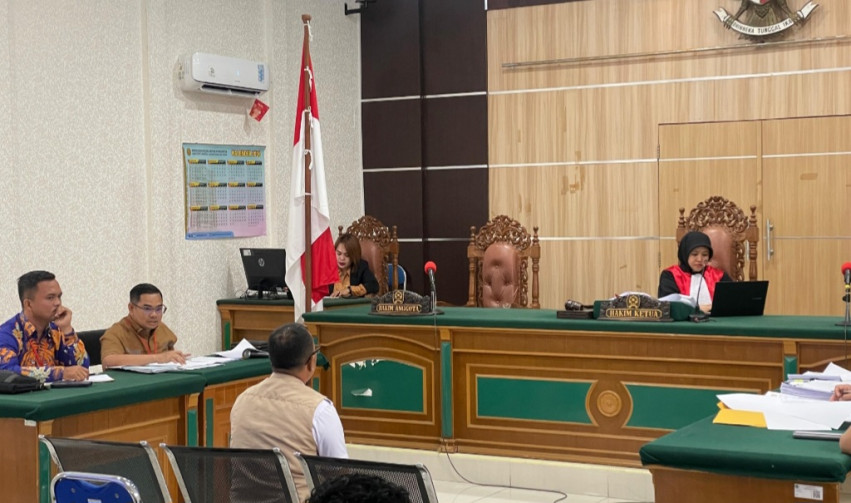Saksi Sidang Praperadilan Karhutla Bengkalis Mengaku Tak Tahu Asal Api