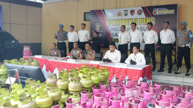 Sindikat Elpiji Oplosan di Sidoarjo Dibongkar, Raup Jutaan Rupiah per Bulan