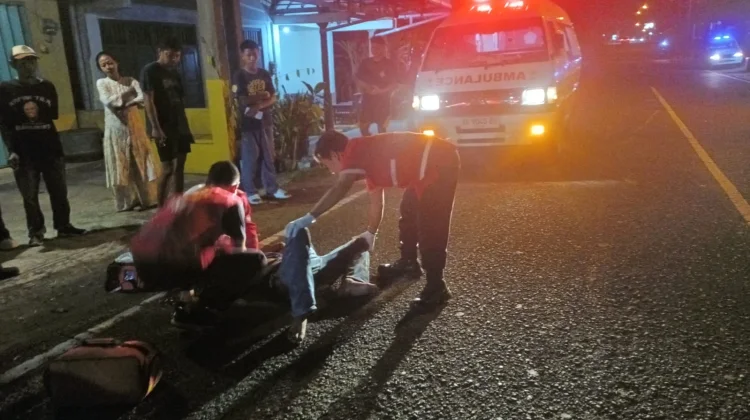 Pengendara Motor Tewas Tabrak Pembatas Jalan di Tikungan Parangtritis