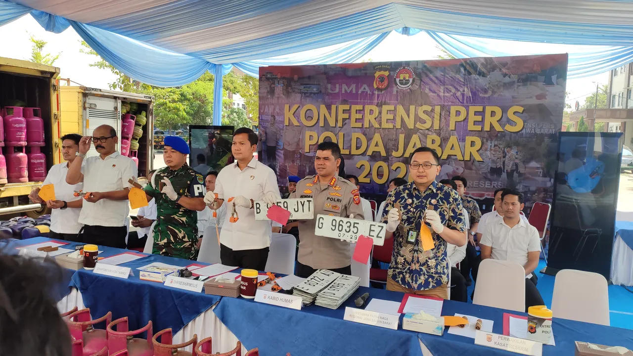 Polda Jabar Bongkar Mafia BBM dan Elpiji Subsidi, Kerugian Negara Tembus Rp19 Miliar