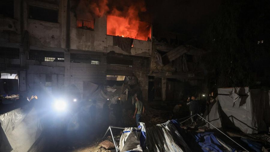 Israel Bombardir Apartemen di Gaza City, Empat Orang Dilaporkan Tewas