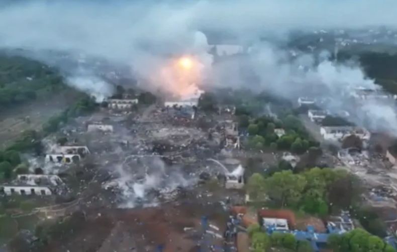 Ledakan Pabrik Kembang Api di China Tewaskan 21 Orang