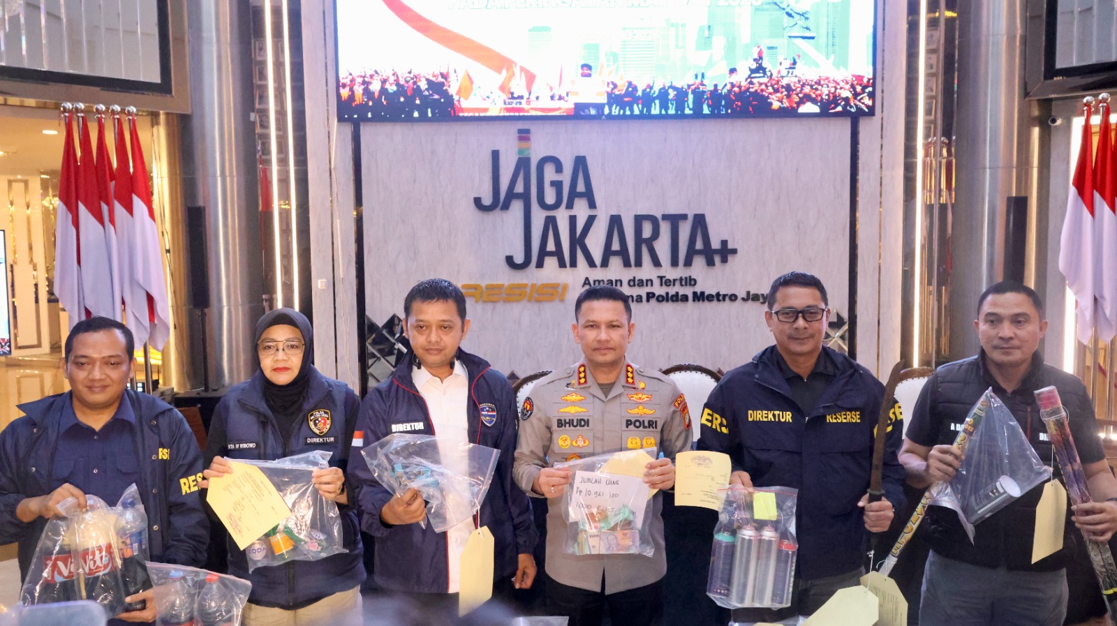 Polda Metro Pulangkan 101 Orang yang Diamankan Saat Aksi May Day