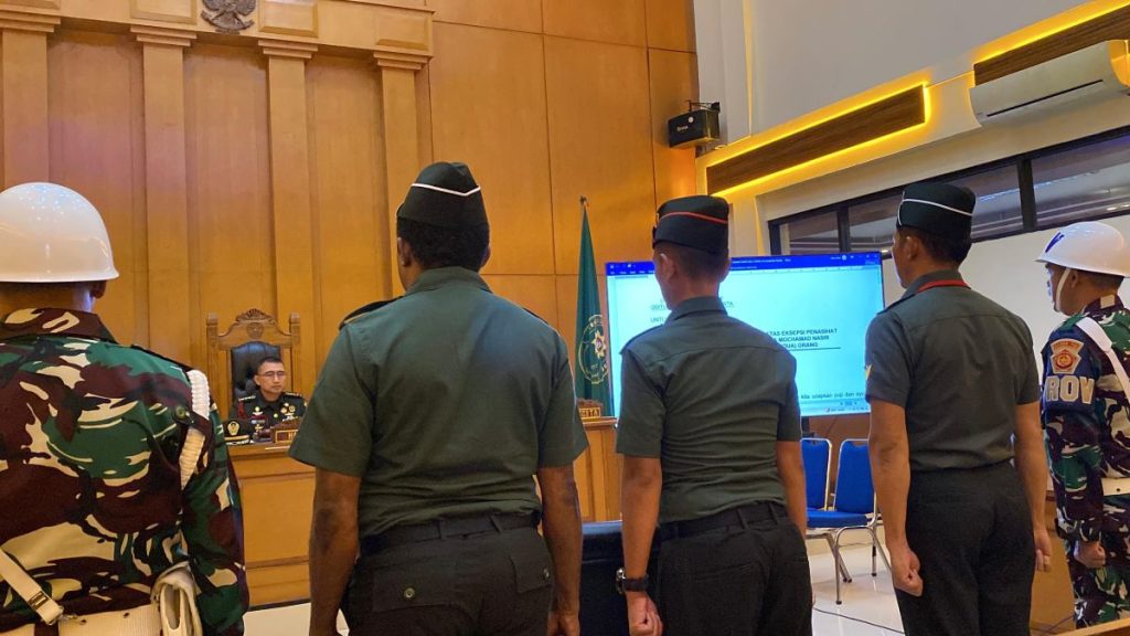 Sidang Pembunuhan Kacab Bank Masuki Pemeriksaan Tiga Terdakwa