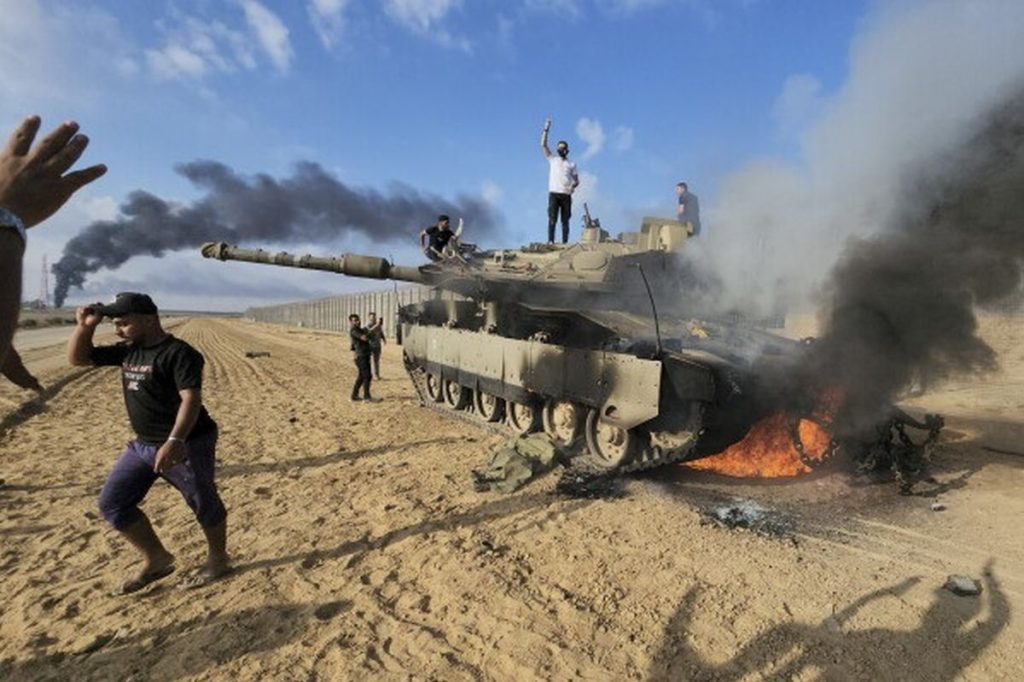 Hizbullah Gempur Markas Rahasia Israel, Tank Merkava Jadi Sasaran