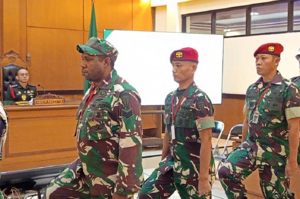 Sidang Tuntutan Tiga Anggota TNI Digelar, Kasus Kacab Bank BUMN Memanas