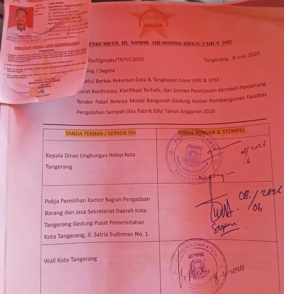 Dugaan Dokumen Tak Lengkap, Pemenang Tender Rp34 Miliar Disomasi
