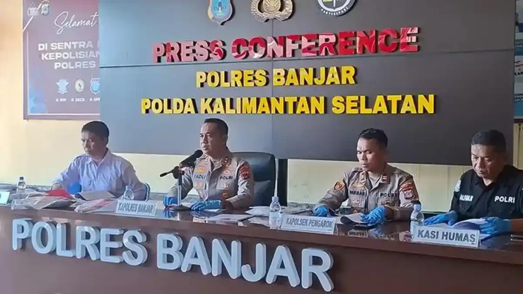 Polisi Ungkap Pembunuhan Sadis di Banjar, Tetangga Korban Jadi Tersangka