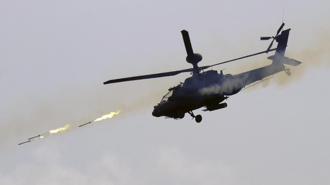 Helikopter Apache Jatuh, AS Langsung Luncurkan Serangan ke Iran