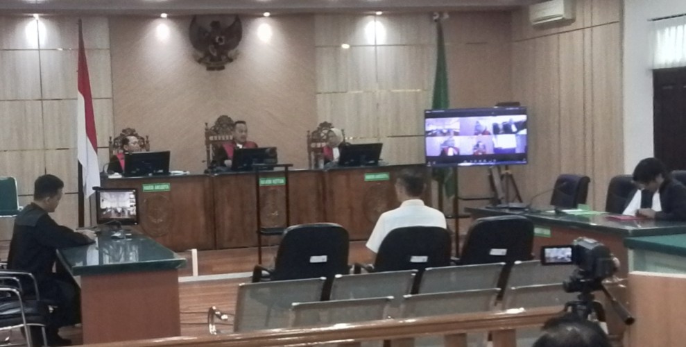 Hakim Tolak Eksepsi Sunardi, Sidang Korupsi PMKS Bengkalis Berlanjut