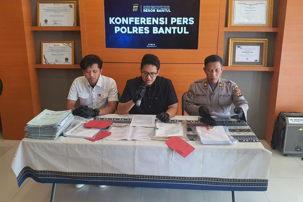 Polisi Bongkar Modus Kredit Fiktif KUR di Bantul, Pegawai Bank Jadi Tersangka