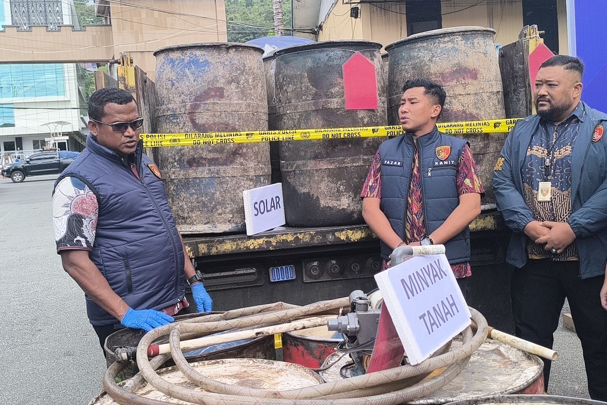 Polda Papua Bongkar Dugaan Penyelewengan BBM Subsidi Bernilai Ratusan Juta
