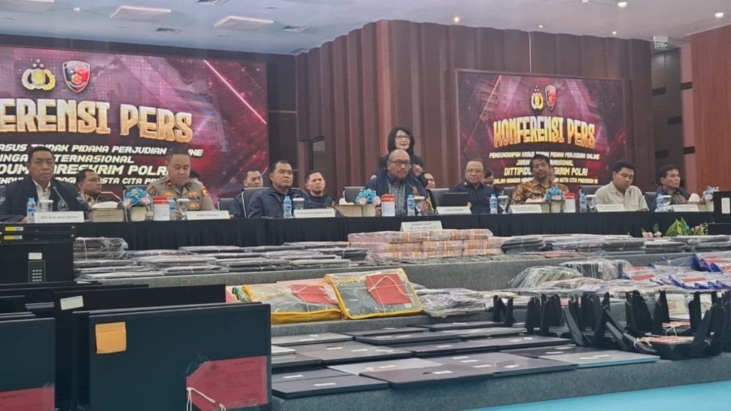 Bareskrim Tetapkan 287 WNA Tersangka Sindikat Judol Hayam Wuruk